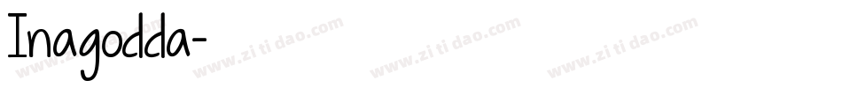 Inagodda字体转换