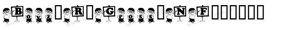 Boyz-R-Gross-NF字体转换