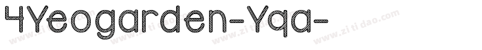 4Yeogarden-Yqa字体转换