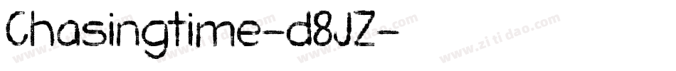 Chasingtime-d8JZ字体转换