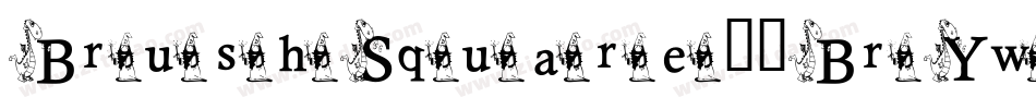 BrushSquare-7BrYw字体转换