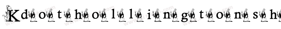 Kdothollingtonshandwriting-MrYw字体转换