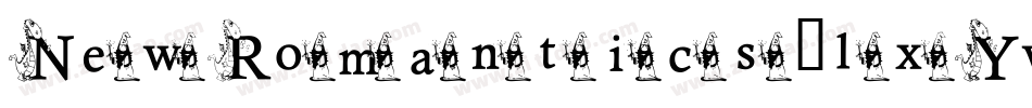 NewRomantics-lxYw字体转换