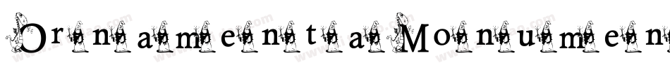OrnamentaMonumenta-wdYw字体转换