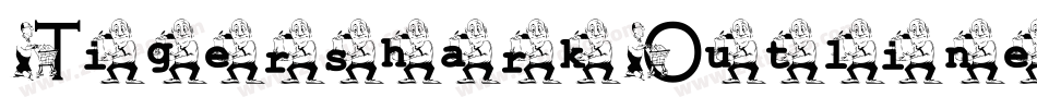TigersharkOutline-40qY字体转换