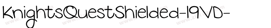 KnightsQuestShielded-l9VD字体转换