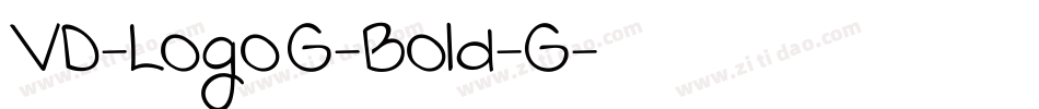 VD-LogoG-Bold-G字体转换