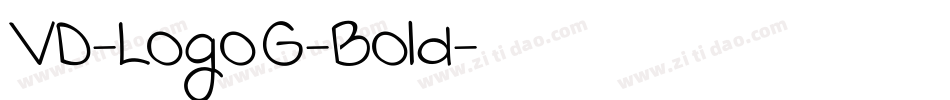 VD-LogoG-Bold字体转换