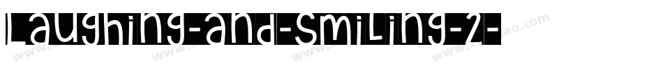 Laughing-and-Smiling-2字体转换