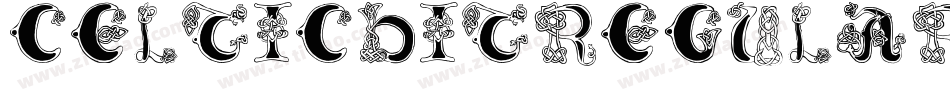 CelticBitRegular-nnWO字体转换