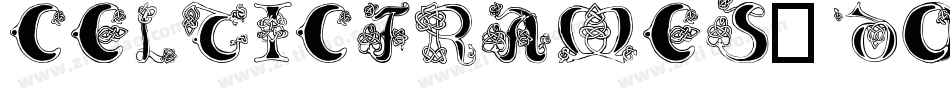 CelticFrames-DOjR字体转换