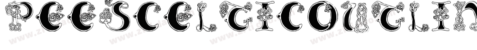PeesCelticOutline-JJwo字体转换