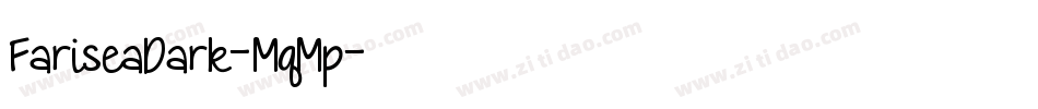 FariseaDark-MqMp字体转换 FariseaDark-MqMp字体转换