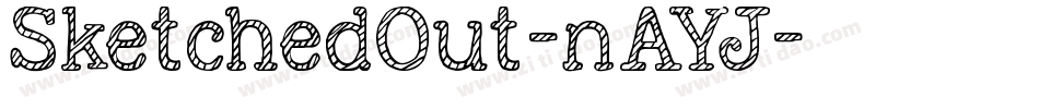 SketchedOut-nAYJ字体转换