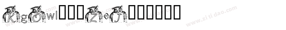 KgOwl2-8ZeJ字体转换