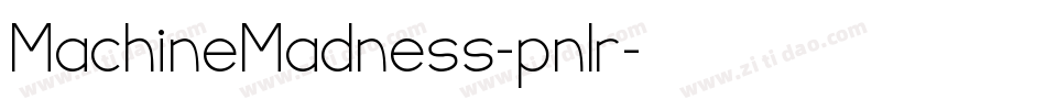 MachineMadness-pn1r字体转换