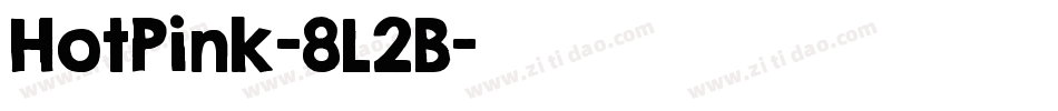 HotPink-8L2B字体转换