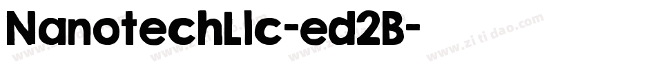 NanotechLlc-ed2B字体转换