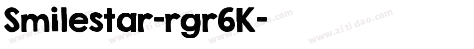 Smilestar-rgr6K字体转换