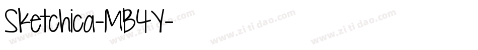 Sketchica-MB4Y字体转换
