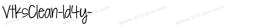 VtksClean-ld4y字体转换 VtksClean-ld4y字体转换