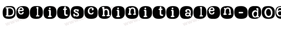 Delitschinitialen-dO6x字体转换