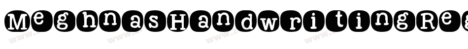 MeghnasHandwritingRegular-MG6x字体转换 MeghnasHandwritingRegular-MG6x字体转换