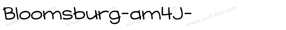 Bloomsburg-am4J字体转换 Bloomsburg-am4J字体转换