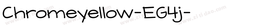 Chromeyellow-EG4j字体转换 Chromeyellow-EG4j字体转换