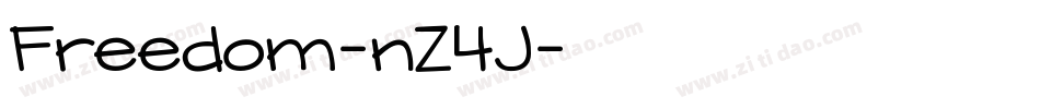 Freedom-nZ4J字体转换