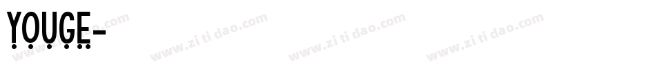 youge字体转换