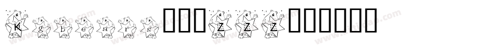 Kgbears4-8ZZZ字体转换