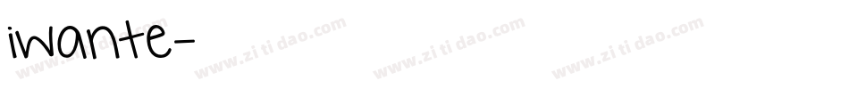 iwante字体转换