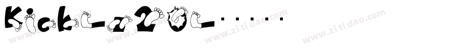 Kick-z20字体转换