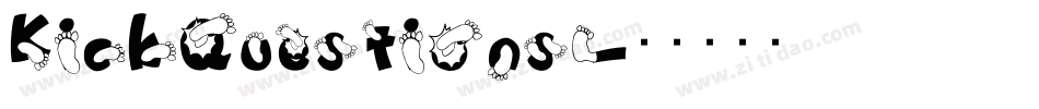 KickQuestions字体转换