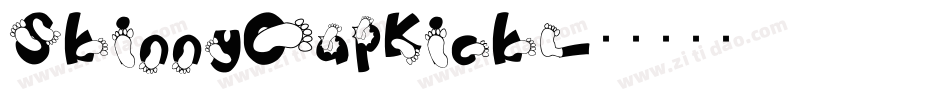 SkinnyCapKick字体转换