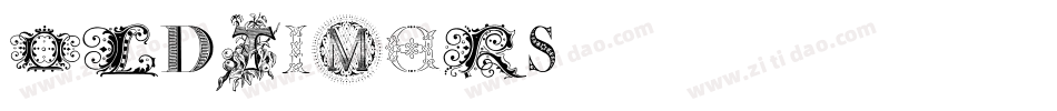 Oldtimers字体转换