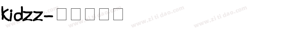 kidzz字体转换