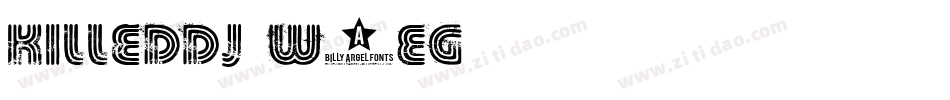 KilledDj-W5EG字体转换