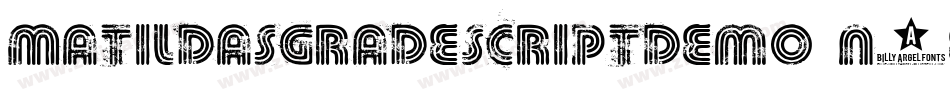 MatildasGradeScriptDemo-n5eg字体转换