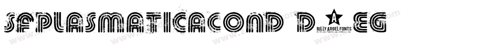 SfPlasmaticaCond-d5eg字体转换