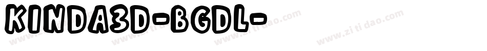 Kinda3D-Bgdl字体转换