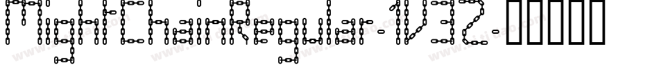 MightChainRegular-1V3Z字体转换