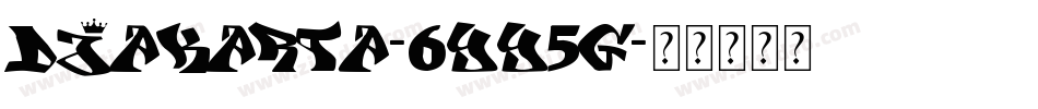 Djakarta-6YY5g字体转换
