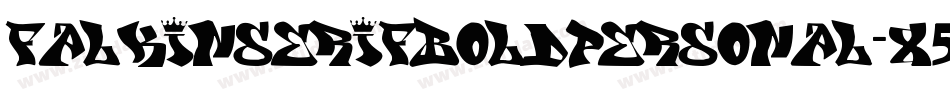 FalkinSerifBoldPersonal-x5G5字体转换