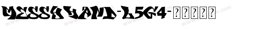 Messyhand-L5g4字体转换