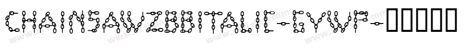 ChainsawzbbItalic-gywp字体转换