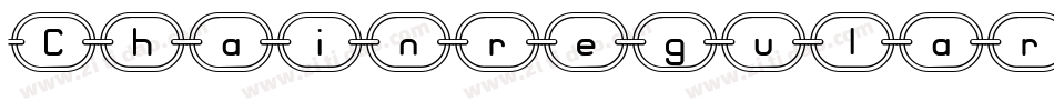 Chainregular-Wyo4字体转换