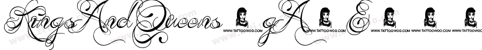 KingsAndQueens-gA9E字体转换
