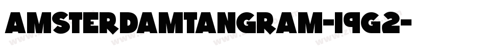 Amsterdamtangram-19G2字体转换